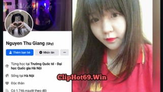 Clip sex Nguyen Thu Giang cấm sừng ny bị trai tung clip
